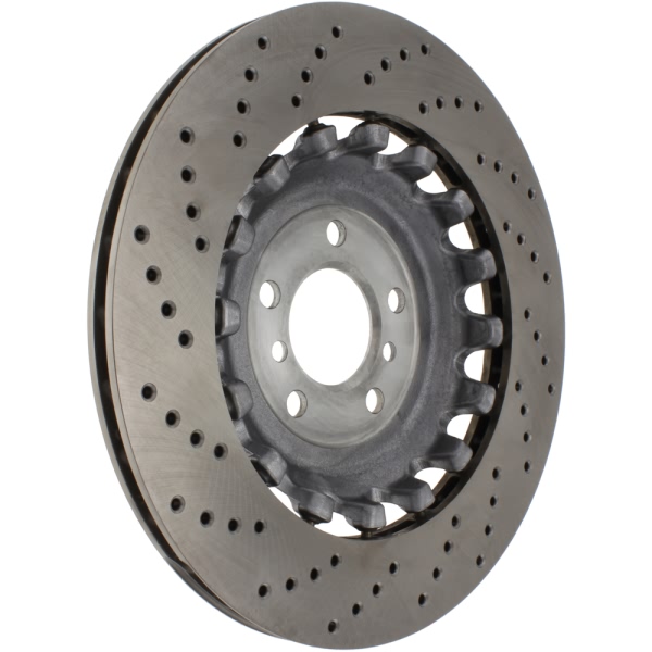 Centric SportStop Drilled 1-Piece Rear Passenger Side Brake Rotor 128.34153