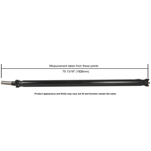 Cardone Reman Remanufactured Driveshaft/ Prop Shaft 65-9371