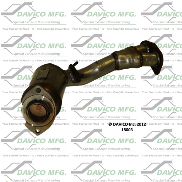 Davico Direct Fit Catalytic Converter and Pipe Assembly 18003