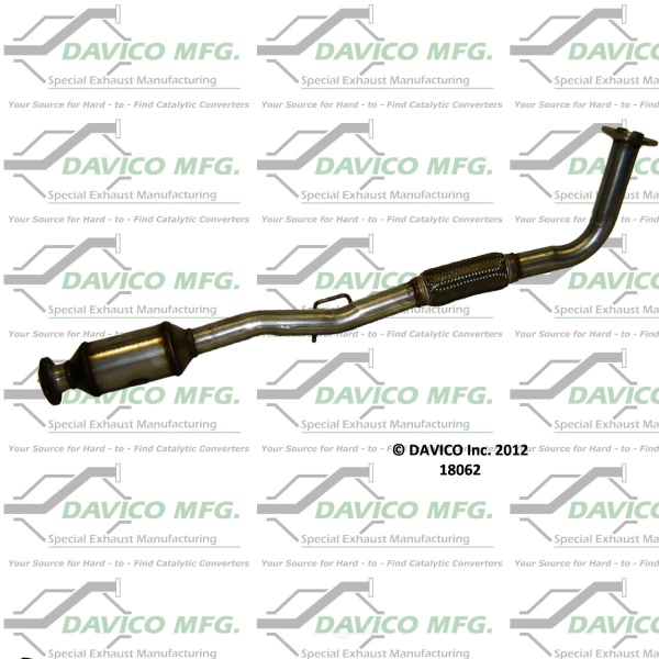 Davico Direct Fit Catalytic Converter and Pipe Assembly 18062