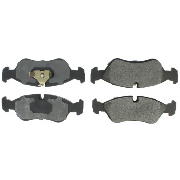 Centric Posi Quiet™ Semi-Metallic Front Disc Brake Pads 104.07960