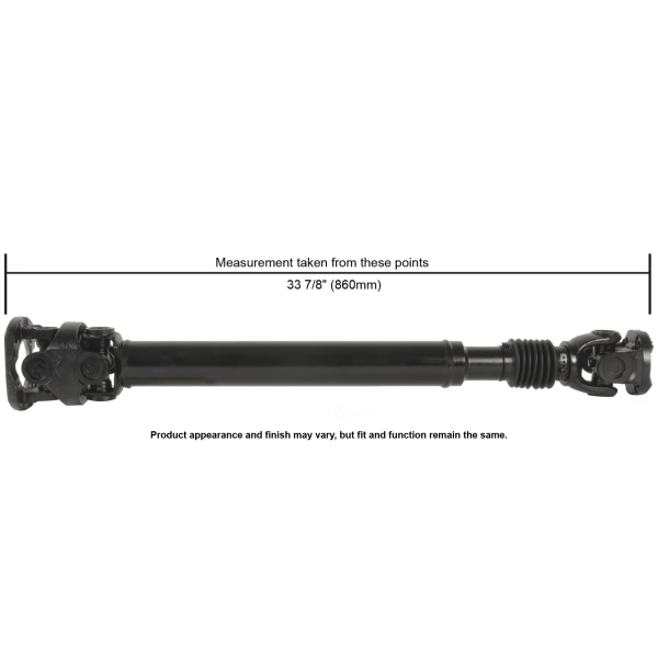 Cardone Reman Remanufactured Driveshaft/ Prop Shaft 65-9539