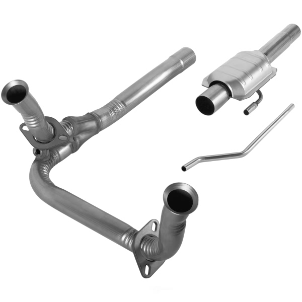 Bosal Direct Fit Catalytic Converter And Pipe Assembly 079-4010