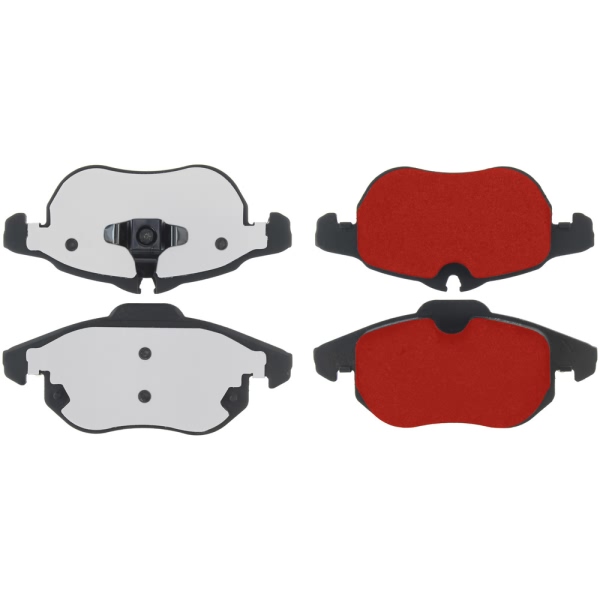 Centric Posi Quiet Pro™ Semi-Metallic Front Disc Brake Pads 500.09720