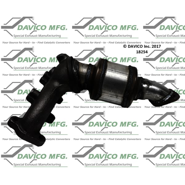 Davico Exhaust Manifold with Integrated Catalytic Converter 18254