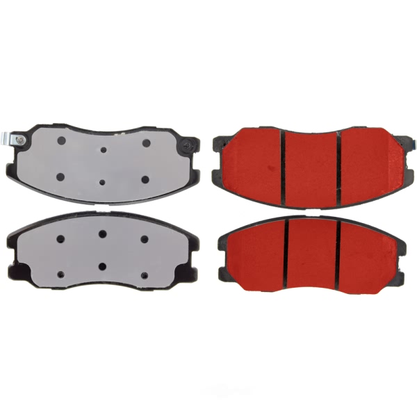 Centric Posi Quiet Pro™ Ceramic Front Disc Brake Pads 500.12640