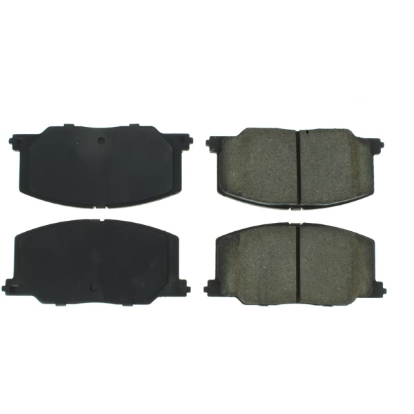 Centric Posi Quiet™ Extended Wear Semi-Metallic Front Disc Brake Pads 106.03560
