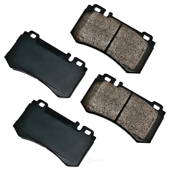 Akebono EURO™ Ultra-Premium Ceramic Rear Disc Brake Pads EUR984