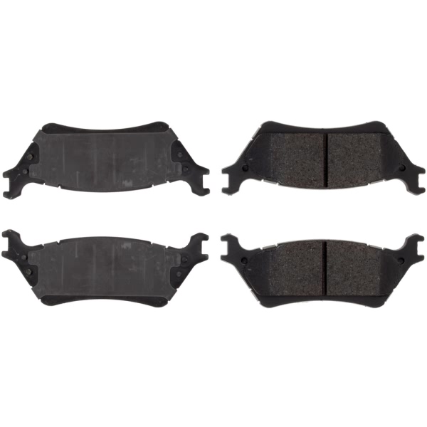 Centric Posi Quiet™ Extended Wear Semi-Metallic Rear Disc Brake Pads 106.16020