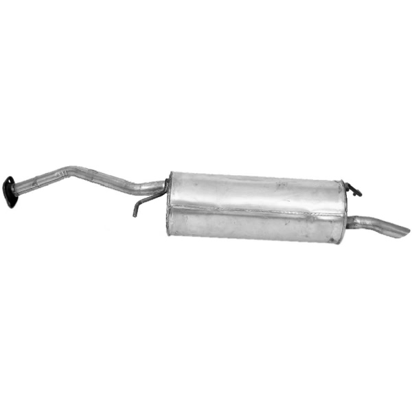 Walker Quiet Flow Stainless Steel Round Aluminized Exhaust Muffler And Pipe Assembly 54560