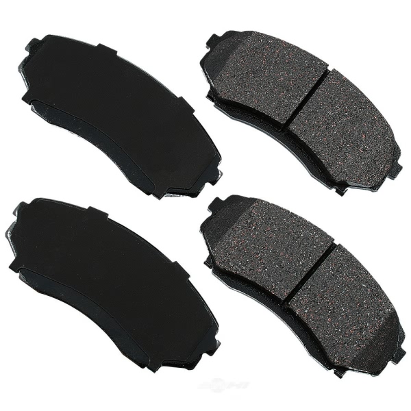 Akebono Pro-ACT™ Ultra-Premium Ceramic Front Disc Brake Pads ACT1038