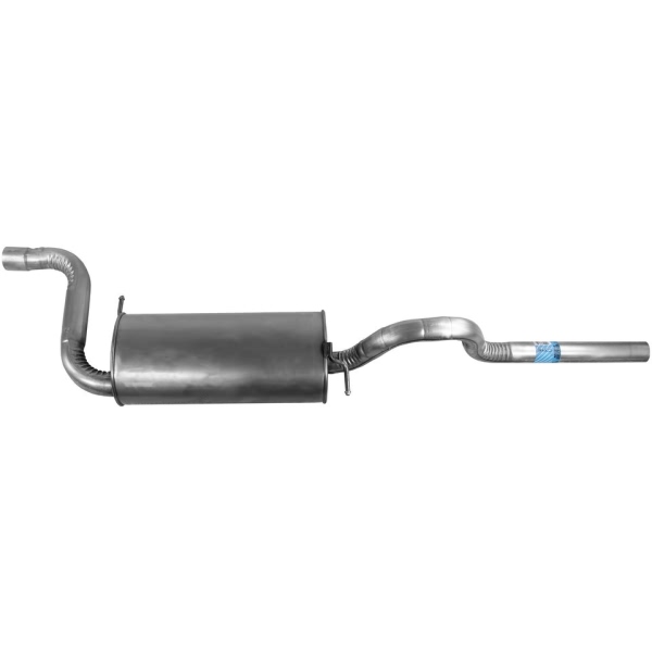 Walker Quiet Flow Stainless Steel Oval Bare Exhaust Muffler And Pipe Assembly 56275