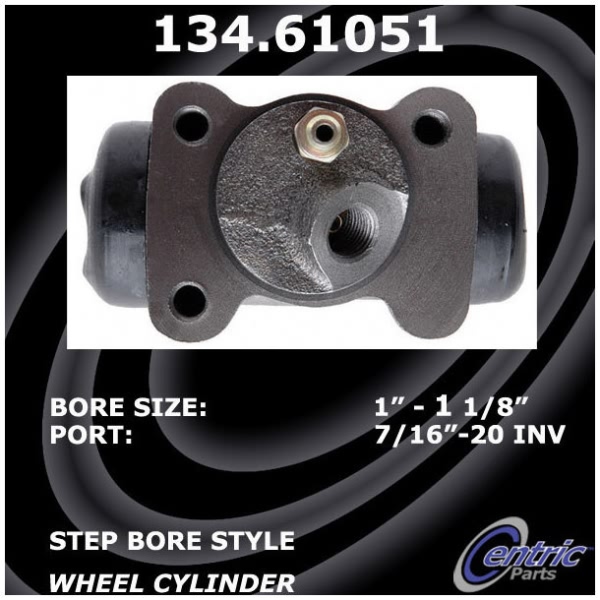 Centric Premium Rear Passenger Side Drum Brake Wheel Cylinder 134.61051