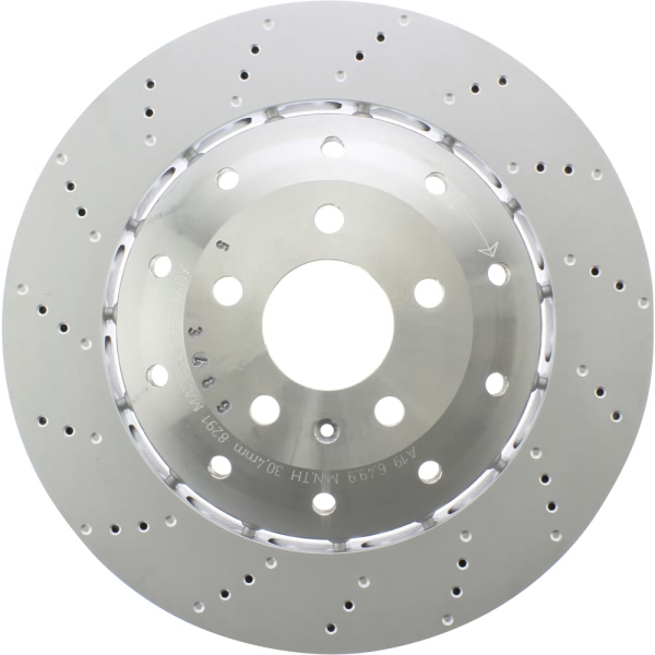 Centric SportStop Drilled 1-Piece Rear Brake Rotor 128.33126