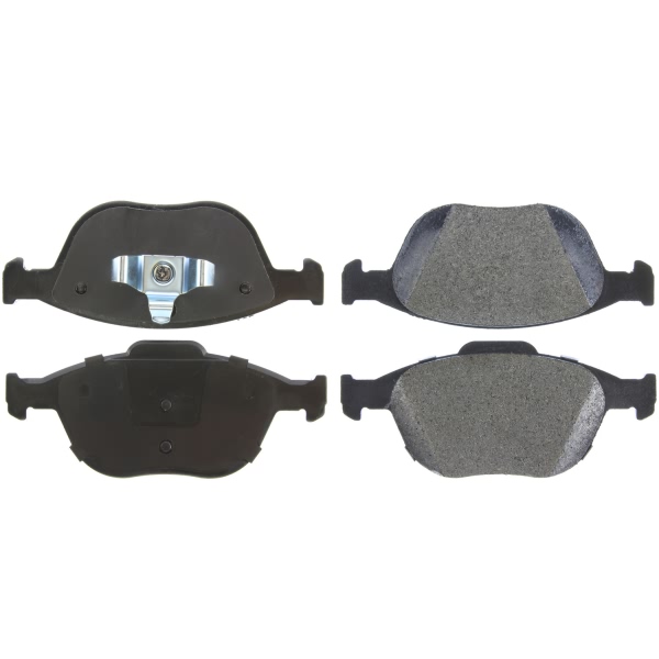 Centric Posi Quiet™ Extended Wear Semi-Metallic Front Disc Brake Pads 106.09700