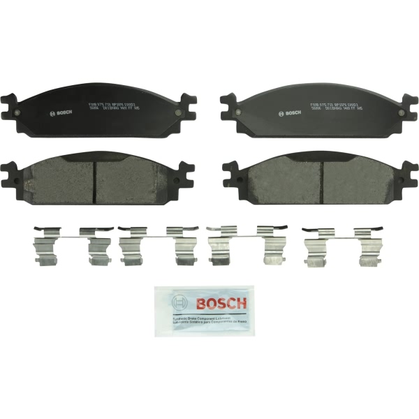Bosch QuietCast™ Premium Organic Front Disc Brake Pads BP1376