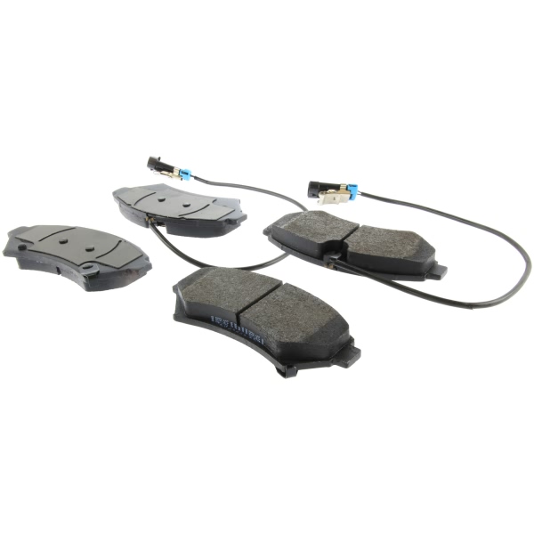 Centric Posi Quiet™ Semi-Metallic Front Disc Brake Pads 104.07530