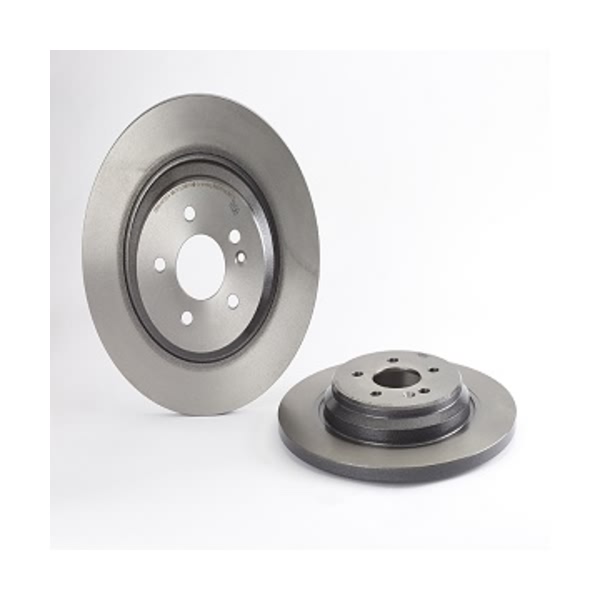 brembo UV Coated Series Solid Rear Brake Rotor 08.7607.11