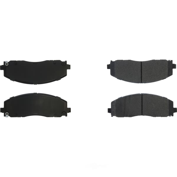 Centric Posi Quiet™ Extended Wear Semi-Metallic Front Disc Brake Pads 106.15890