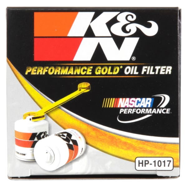 K&N Performance Gold™ Wrench-Off Oil Filter HP-1017