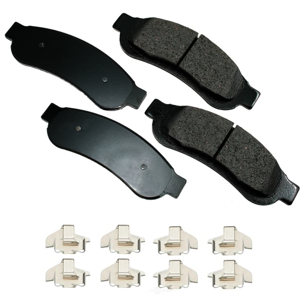 Akebono Performance™ Ultra-Premium Ceramic Rear Brake Pads ASP1334B