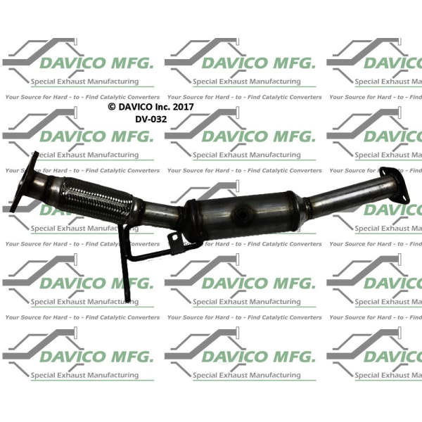 Davico Direct Fit Catalytic Converter and Pipe Assembly DV-032