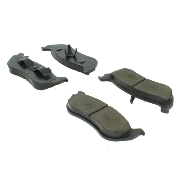 Centric Posi Quiet™ Extended Wear Semi-Metallic Rear Disc Brake Pads 106.08810