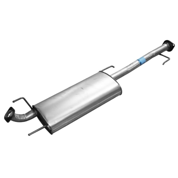 Walker Quiet Flow Stainless Steel Oval Aluminized Exhaust Muffler And Pipe Assembly 56177