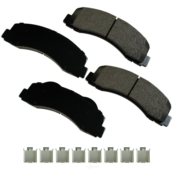 Akebono Pro-ACT™ Ultra-Premium Ceramic Front Disc Brake Pads ACT1414