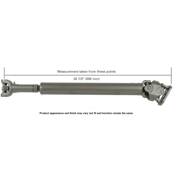 Cardone Reman Remanufactured Driveshaft/ Prop Shaft 65-9301