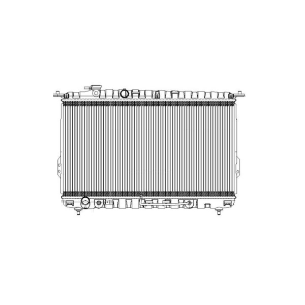 TYC Engine Coolant Radiator 2339