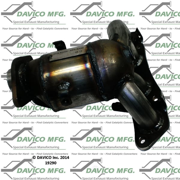 Davico Exhaust Manifold with Integrated Catalytic Converter 19290