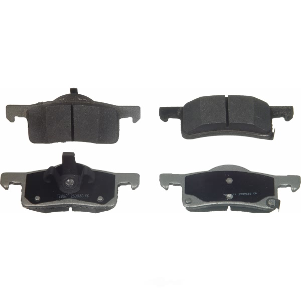 Wagner ThermoQuiet Semi-Metallic Disc Brake Pad Set MX935