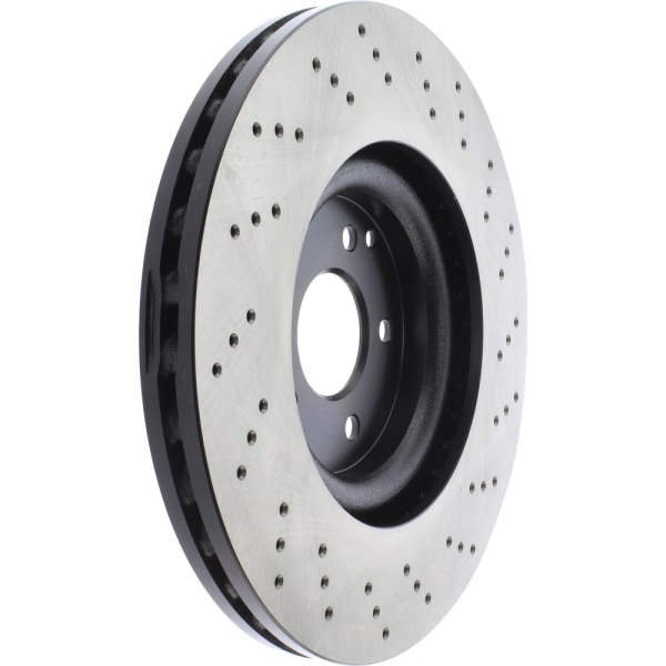 Centric SportStop Drilled 1-Piece Front Brake Rotor 128.35052