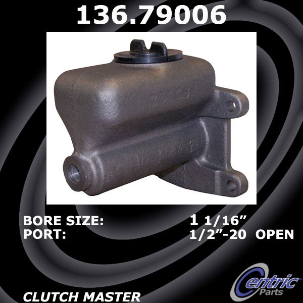 Centric Premium Clutch Master Cylinder 136.79006