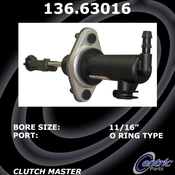 Centric Premium Clutch Master Cylinder 136.63016