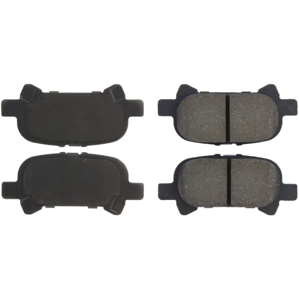 Centric Posi Quiet™ Ceramic Brake Pads With Shims And Hardware 105.08280