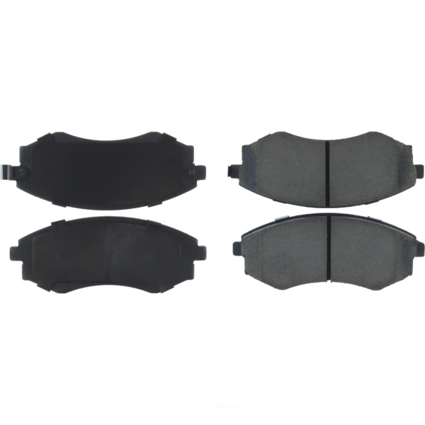 Centric Posi Quiet™ Semi-Metallic Front Disc Brake Pads 104.07001