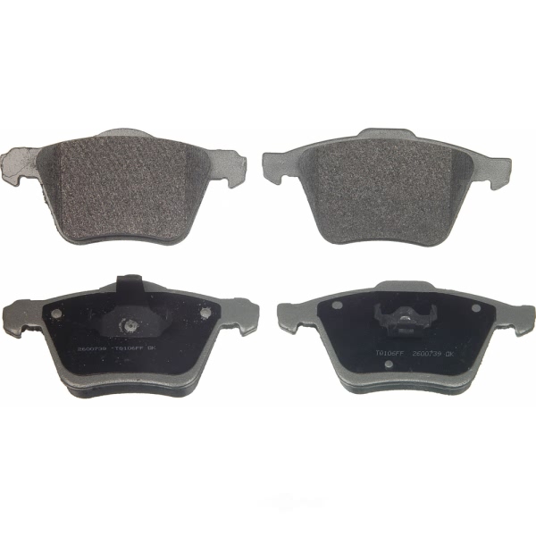 Wagner Thermoquiet Semi Metallic Front Disc Brake Pads MX1003