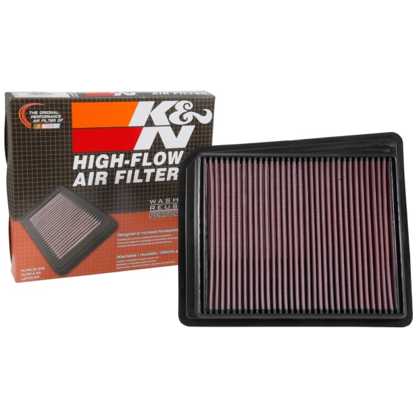 K&N 33 Series Panel Red Air Filter 33-5062