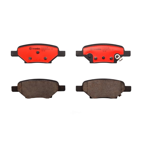 brembo Premium Ceramic Rear Disc Brake Pads P10062N