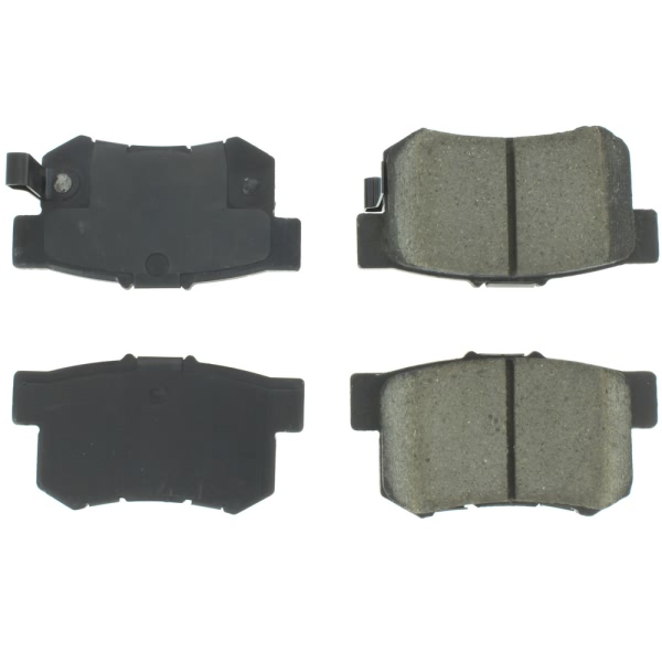 Centric Posi Quiet™ Extended Wear Semi-Metallic Rear Disc Brake Pads 106.05360