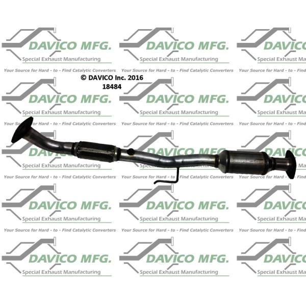 Davico Direct Fit Catalytic Converter and Pipe Assembly 18484