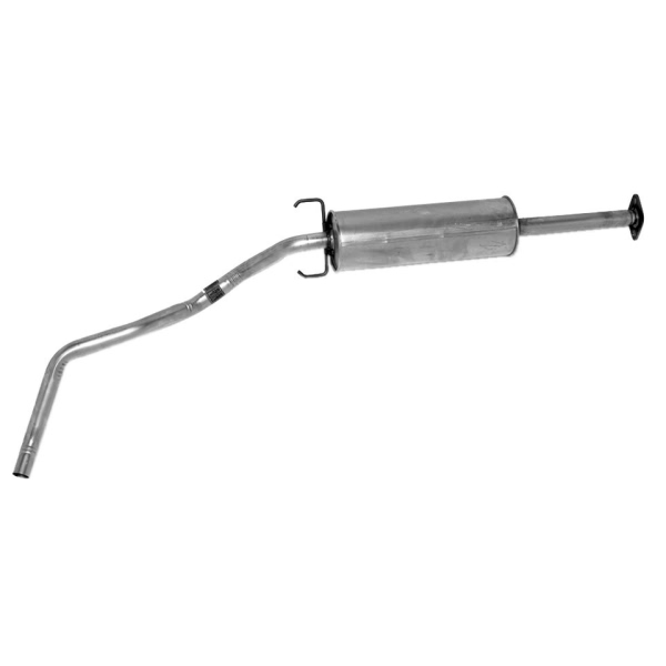 Walker Quiet Flow Stainless Steel Round Aluminized Exhaust Muffler And Pipe Assembly 46925