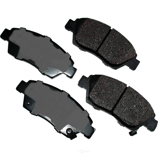 Akebono Pro-ACT™ Ultra-Premium Ceramic Front Disc Brake Pads ACT621