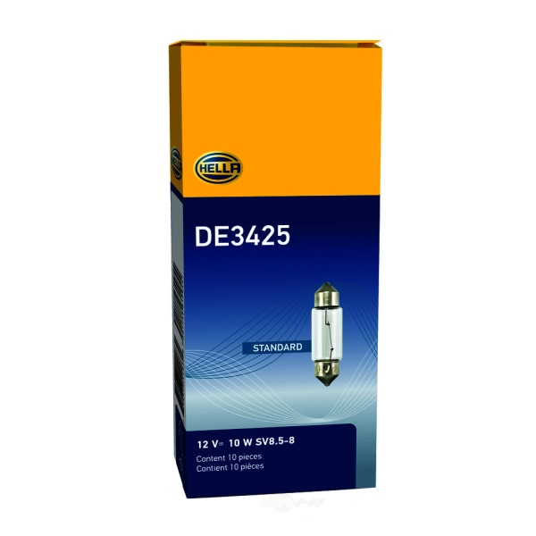 Hella De3425 Standard Series Incandescent Miniature Light Bulb DE3425
