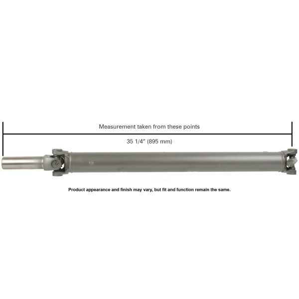 Cardone Reman Remanufactured Driveshaft/ Prop Shaft 65-9396