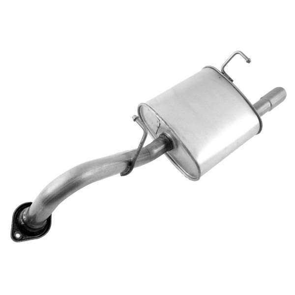 Walker Quiet Flow Stainless Steel Oval Aluminized Exhaust Muffler And Pipe Assembly 53757