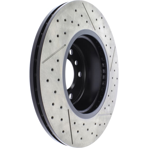 Centric SportStop Drilled and Slotted 1-Piece Front Brake Rotor 127.34104