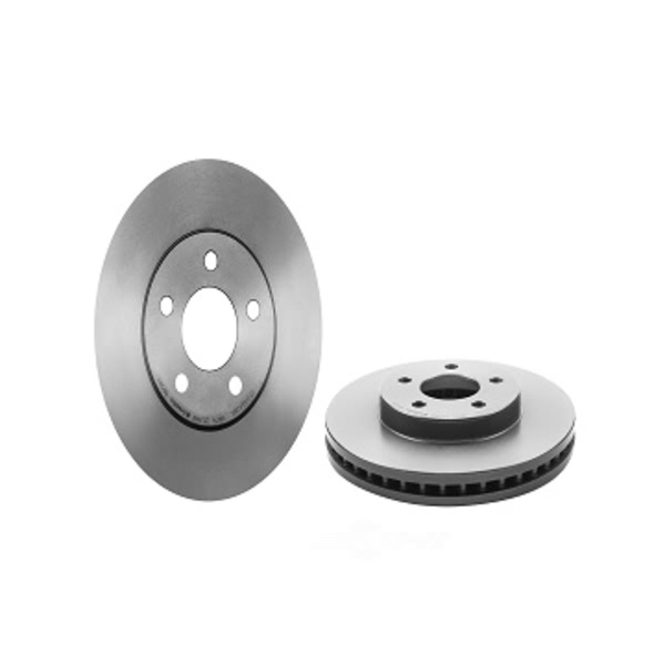 brembo UV Coated Series Vented Front Brake Rotor 09.B659.11